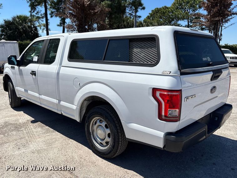 image for item DU0429 2016 Ford F150 XL Ext. Cab pickup truck