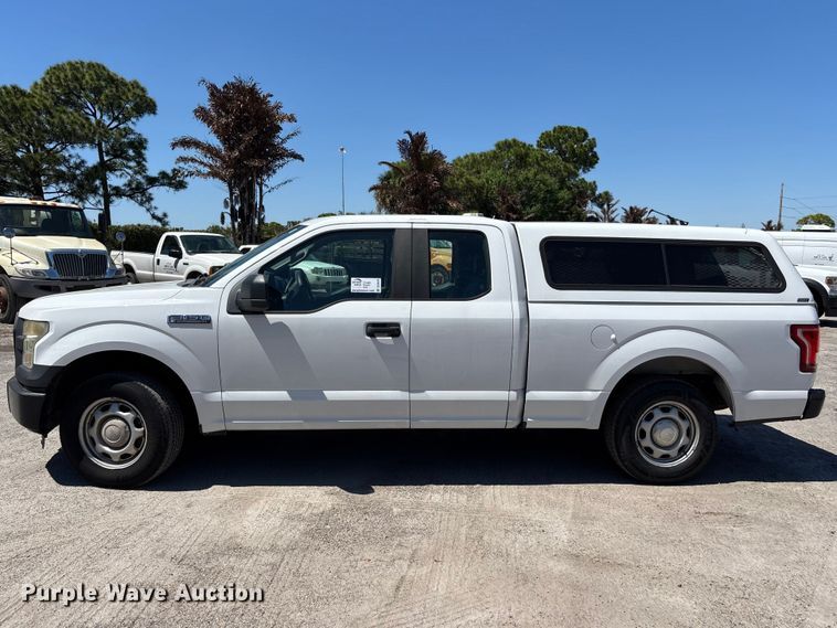 image for item DU0429 2016 Ford F150 XL Ext. Cab pickup truck