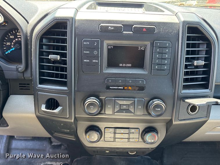 image for item DU0429 2016 Ford F150 XL Ext. Cab pickup truck