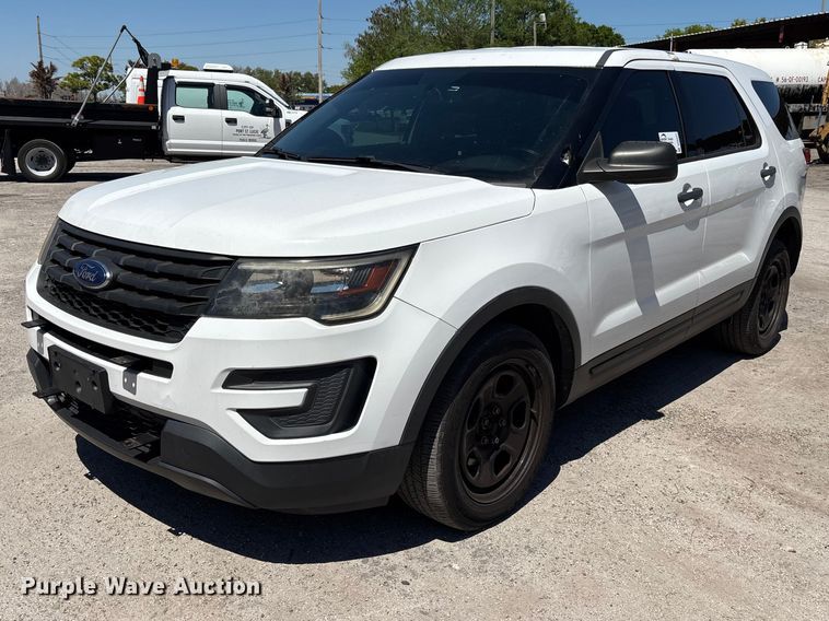 image for item DU0431 2018 Ford Explorer Police SUV