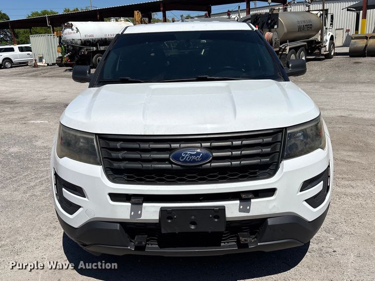 image for item DU0431 2018 Ford Explorer Police SUV