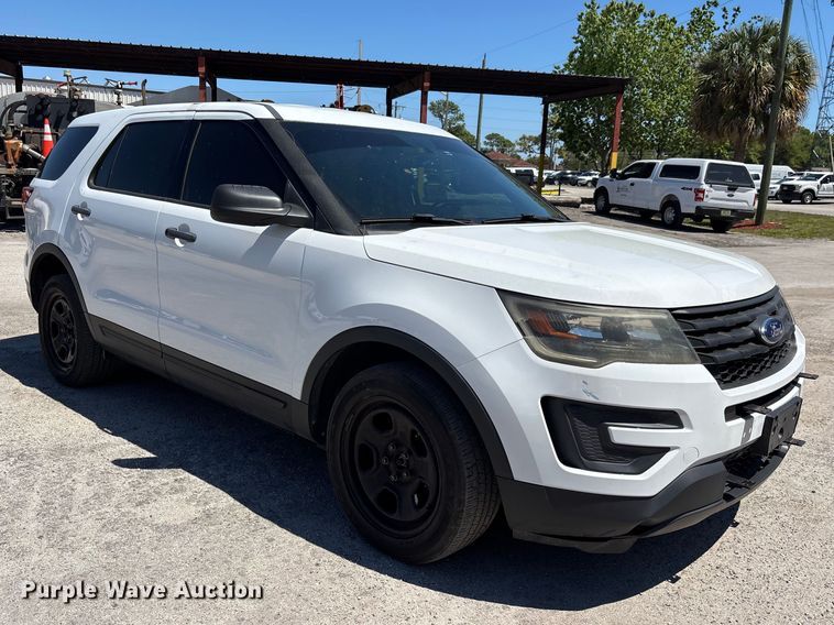 image for item DU0431 2018 Ford Explorer Police SUV