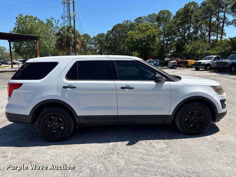 image for item DU0431 2018 Ford Explorer Police SUV
