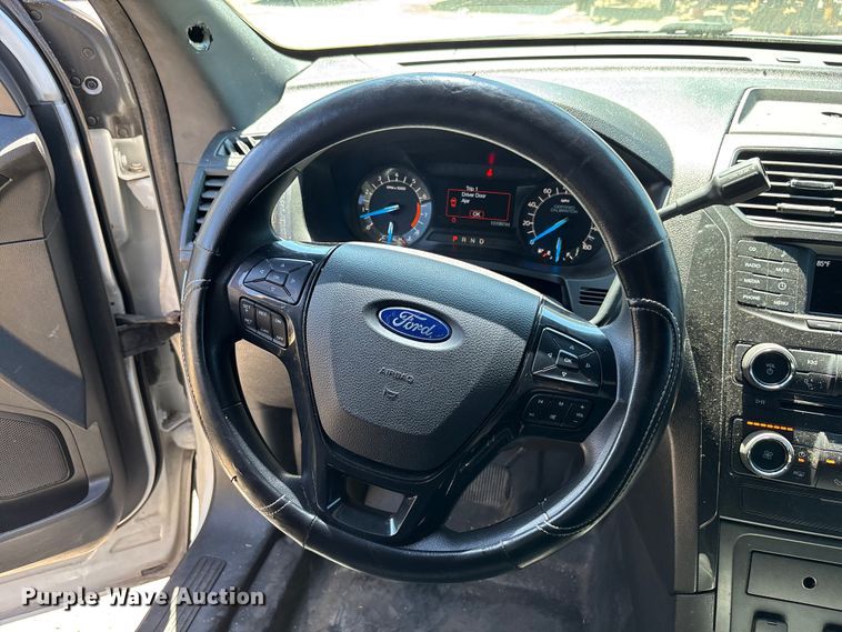 image for item DU0431 2018 Ford Explorer Police SUV