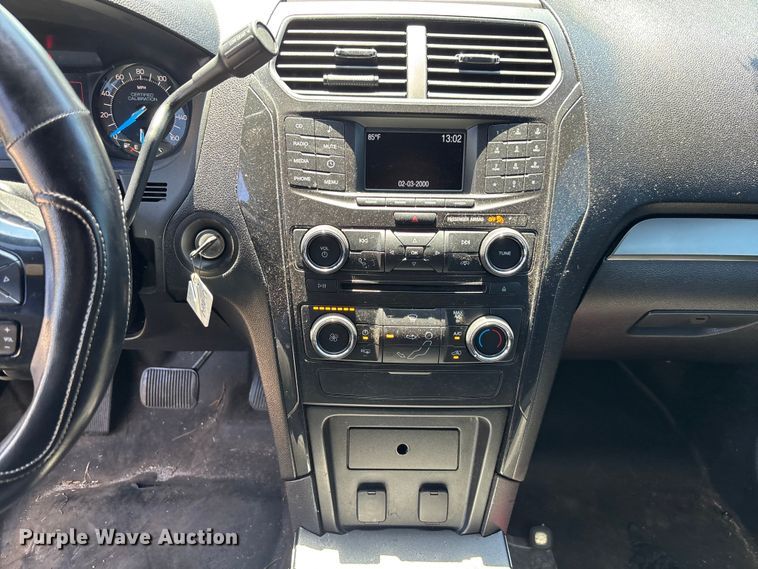 image for item DU0431 2018 Ford Explorer Police SUV