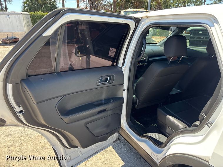 image for item DU0431 2018 Ford Explorer Police SUV