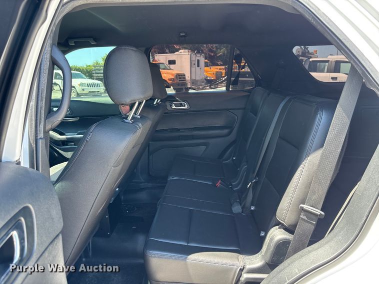 image for item DU0431 2018 Ford Explorer Police SUV