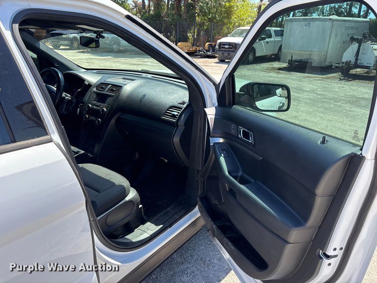 image for item DU0431 2018 Ford Explorer Police SUV