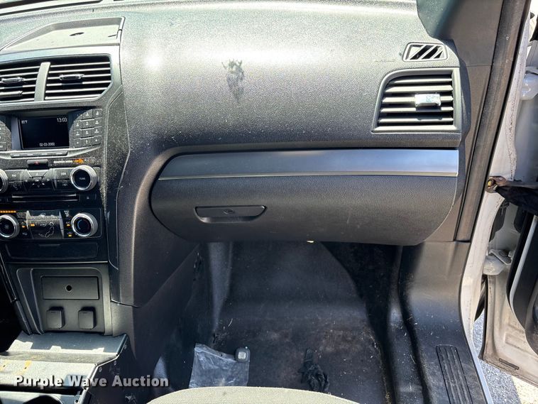 image for item DU0431 2018 Ford Explorer Police SUV