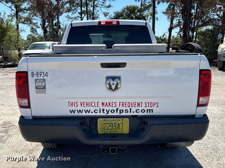 image for item DU0433 2015 RAM 1500 Tradesman Ext. Cab pickup truck