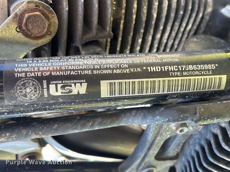 image for item DU0436 2018 Harley-Davidson Road King Police motorcycle