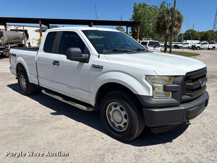 image for item DU0438 2016 Ford F150 XL Ext. Cab pickup truck