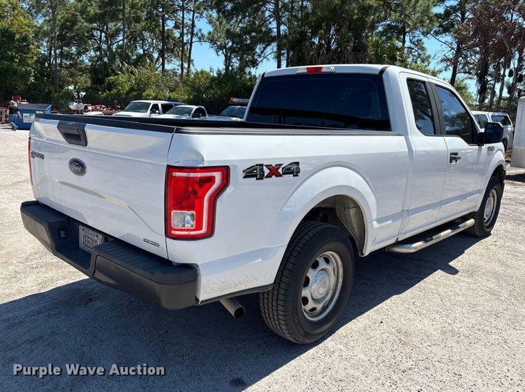 image for item DU0438 2016 Ford F150 XL Ext. Cab pickup truck