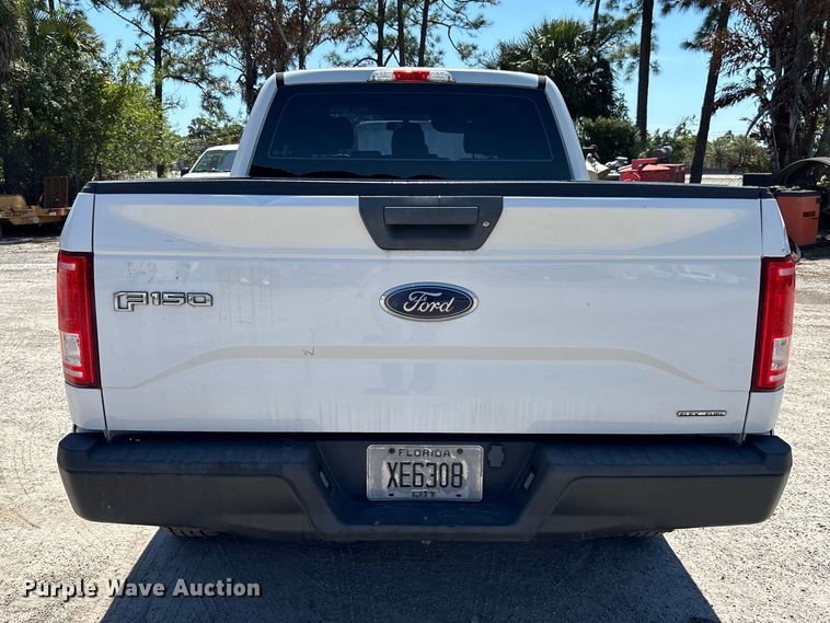 image for item DU0438 2016 Ford F150 XL Ext. Cab pickup truck