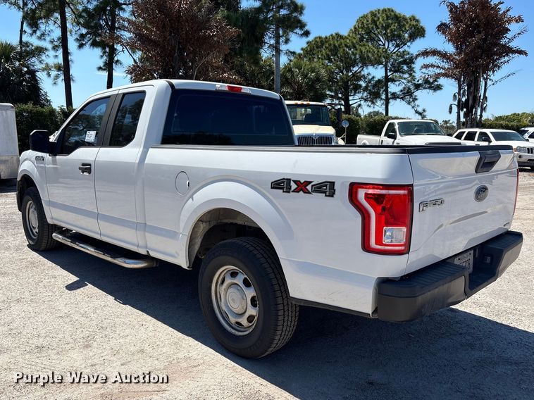 image for item DU0438 2016 Ford F150 XL Ext. Cab pickup truck