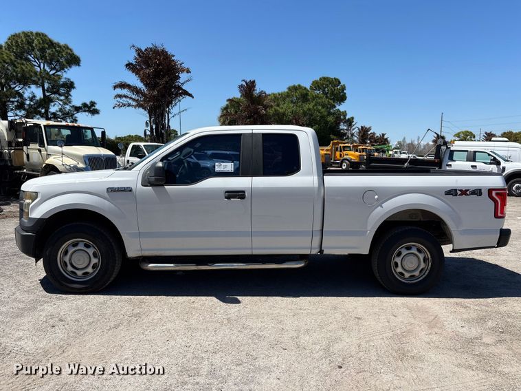image for item DU0438 2016 Ford F150 XL Ext. Cab pickup truck