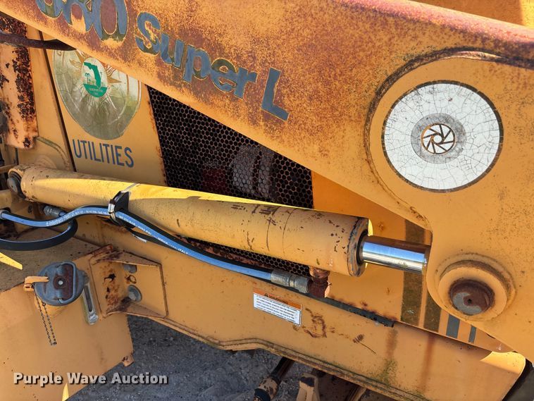 image for item DU0440 1999 Case 580 SUPER L backhoe