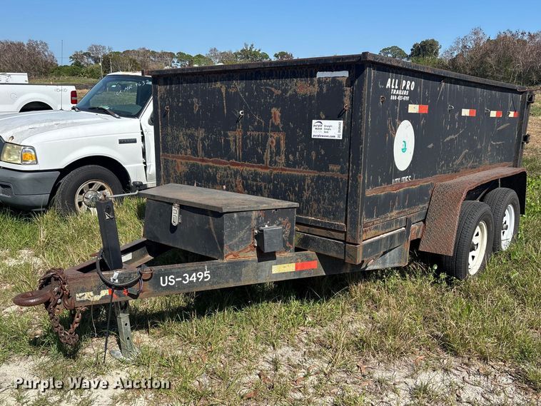 image for item DU0442 2007 Imperial dump trailer
