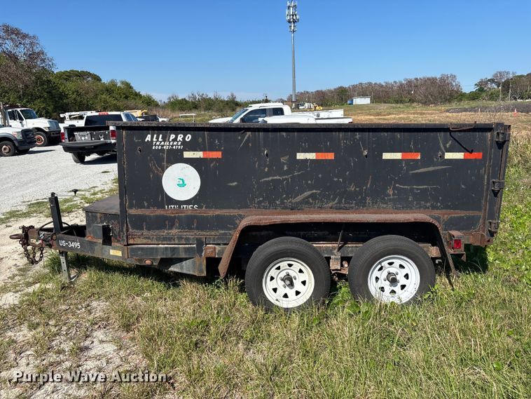 image for item DU0442 2007 Imperial dump trailer