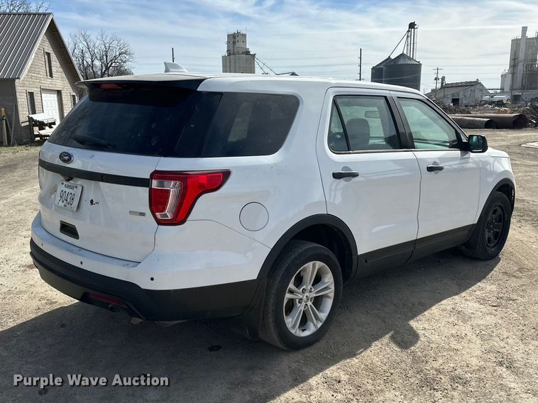 image for item DV0853 2016 Ford Explorer Police Interceptor SUV