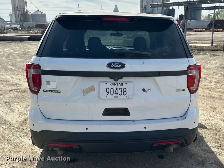 image for item DV0853 2016 Ford Explorer Police Interceptor SUV