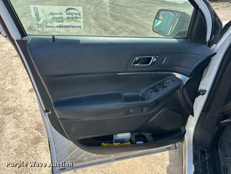 image for item DV0853 2016 Ford Explorer Police Interceptor SUV