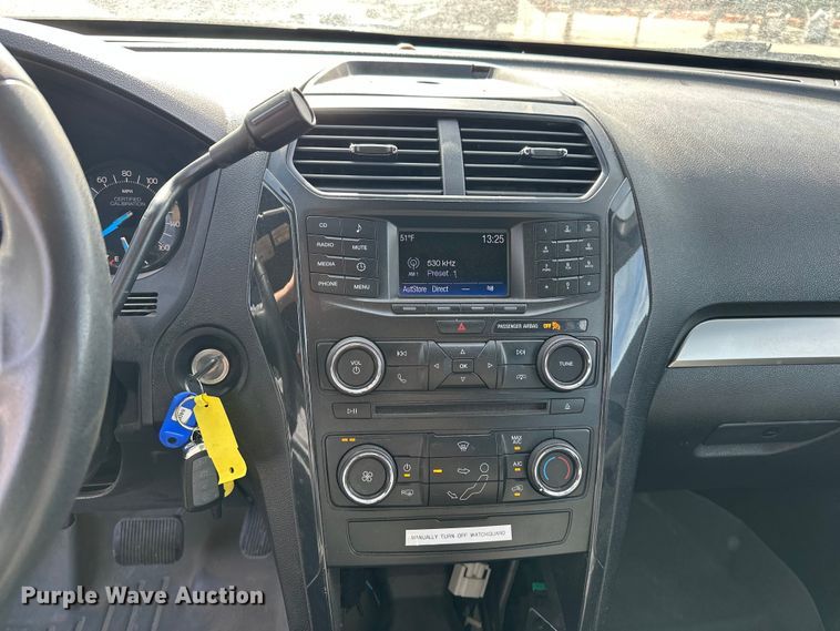 image for item DV0853 2016 Ford Explorer Police Interceptor SUV