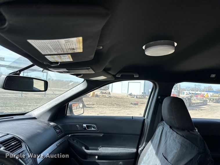 image for item DV0853 2016 Ford Explorer Police Interceptor SUV