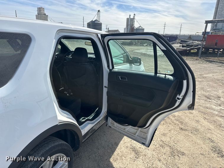 image for item DV0853 2016 Ford Explorer Police Interceptor SUV