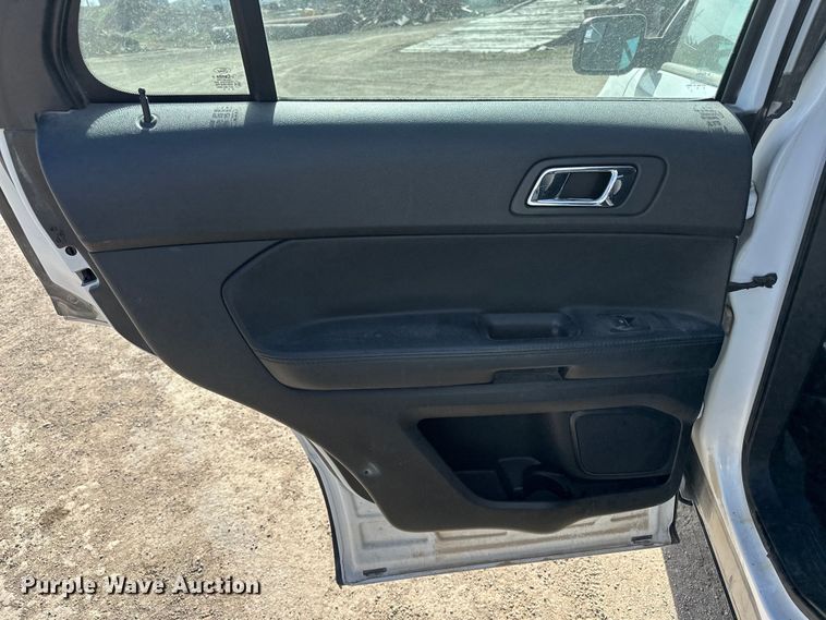 image for item DV0853 2016 Ford Explorer Police Interceptor SUV