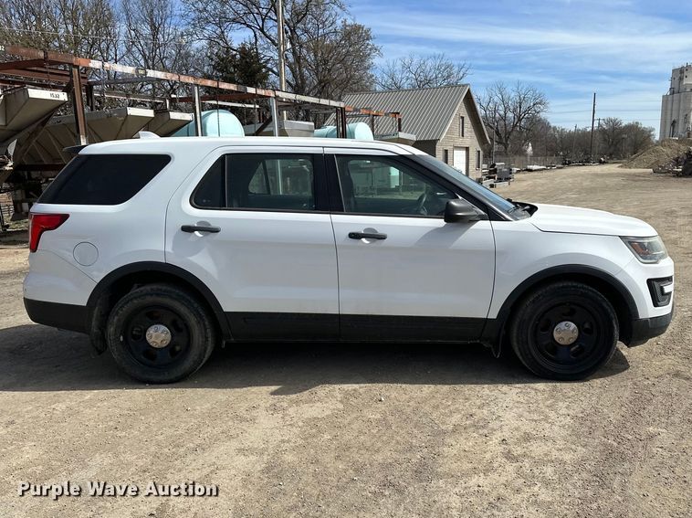 image for item DV0857 2016 Ford Explorer Police Interceptor SUV