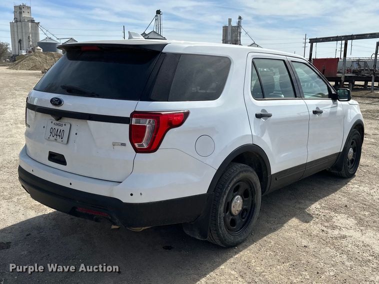 image for item DV0857 2016 Ford Explorer Police Interceptor SUV