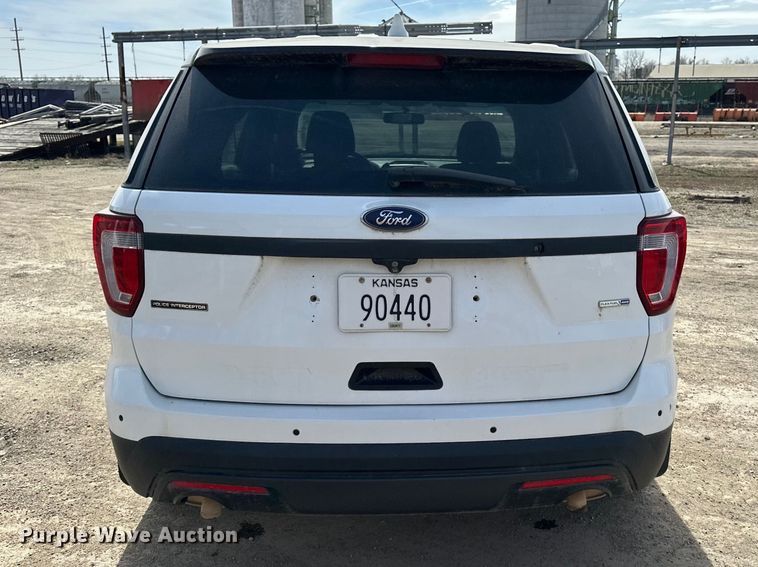image for item DV0857 2016 Ford Explorer Police Interceptor SUV