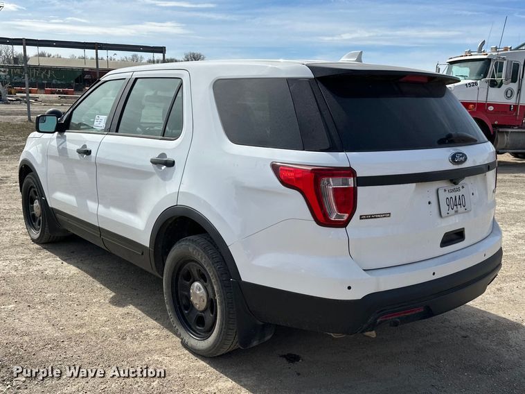 image for item DV0857 2016 Ford Explorer Police Interceptor SUV