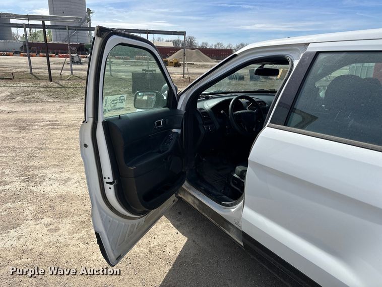 image for item DV0857 2016 Ford Explorer Police Interceptor SUV