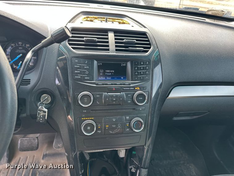 image for item DV0857 2016 Ford Explorer Police Interceptor SUV