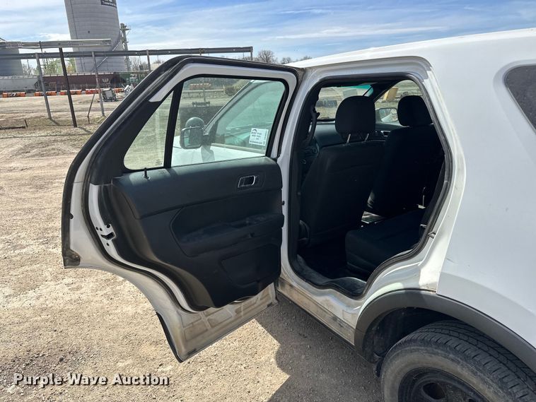 image for item DV0857 2016 Ford Explorer Police Interceptor SUV