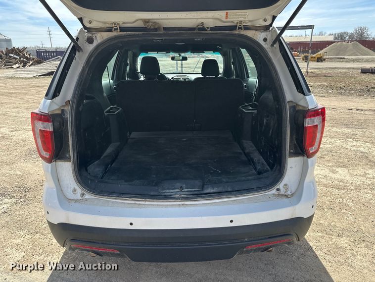 image for item DV0857 2016 Ford Explorer Police Interceptor SUV