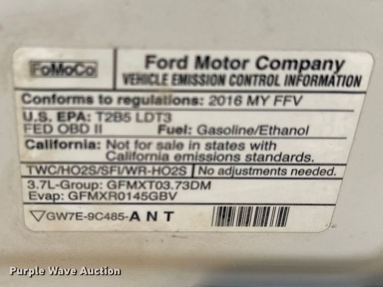 image for item DV0857 2016 Ford Explorer Police Interceptor SUV