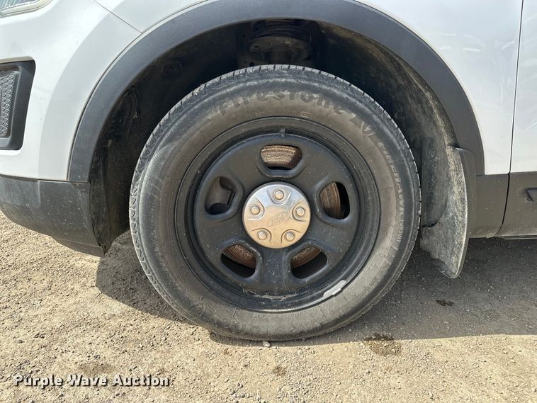 image for item DV0857 2016 Ford Explorer Police Interceptor SUV