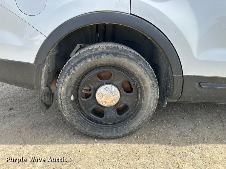 image for item DV0857 2016 Ford Explorer Police Interceptor SUV