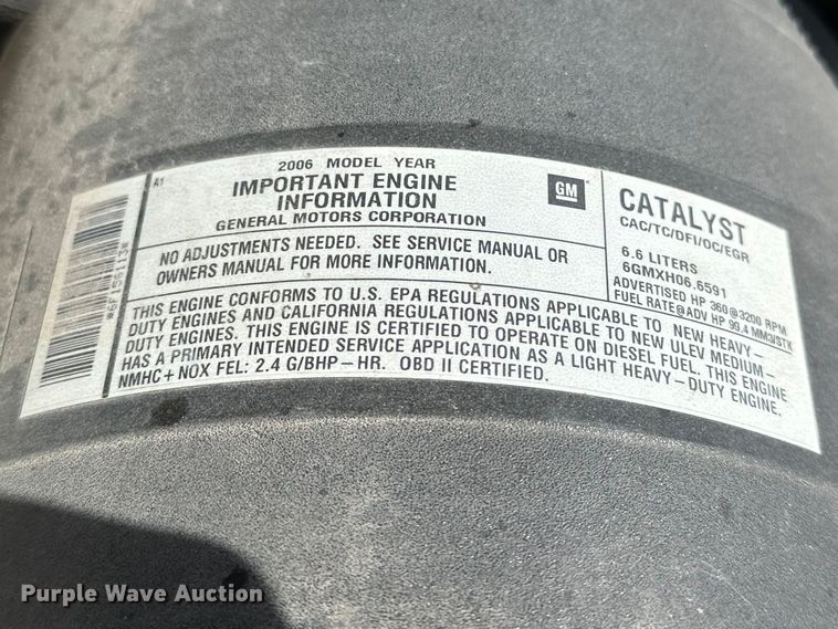 image for item DV0858 2006 Chevrolet Silverado Crew Cab pickup truck