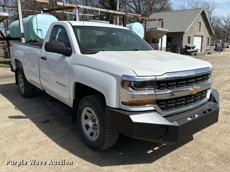 image for item DV0860 2018 Chevrolet Silverado 1500 pickup truck
