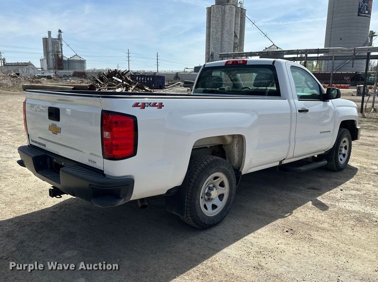 image for item DV0860 2018 Chevrolet Silverado 1500 pickup truck