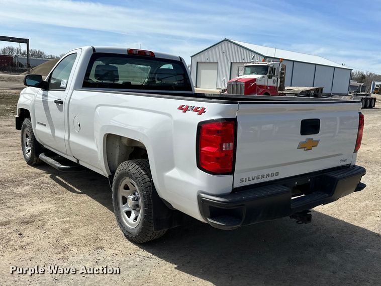 image for item DV0860 2018 Chevrolet Silverado 1500 pickup truck