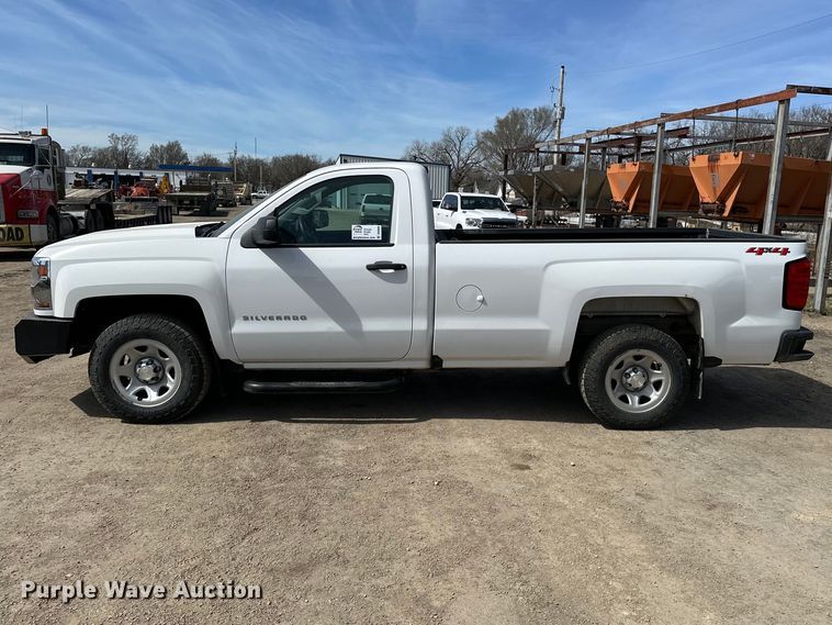 image for item DV0860 2018 Chevrolet Silverado 1500 pickup truck