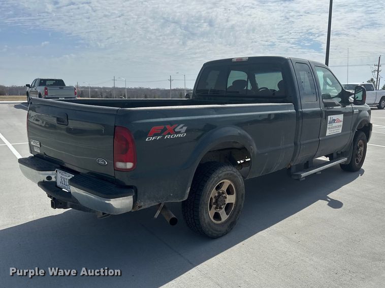 image for item DV0870 2007 Ford F250 Super Duty Ext. Cab pickup truck