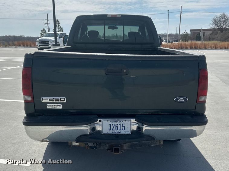 image for item DV0870 2007 Ford F250 Super Duty Ext. Cab pickup truck