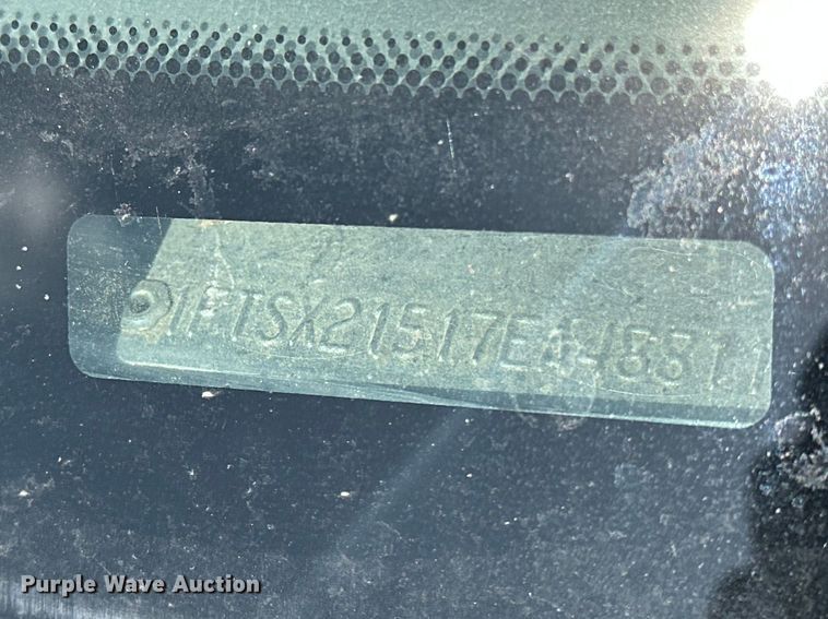 image for item DV0870 2007 Ford F250 Super Duty Ext. Cab pickup truck