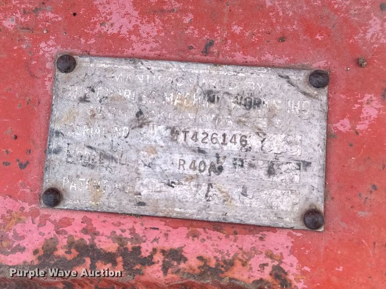 image for item DV0871 1978 Ditch Witch R40 trencher